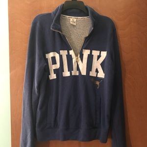 PINK Quarter Zip Sweatshirt